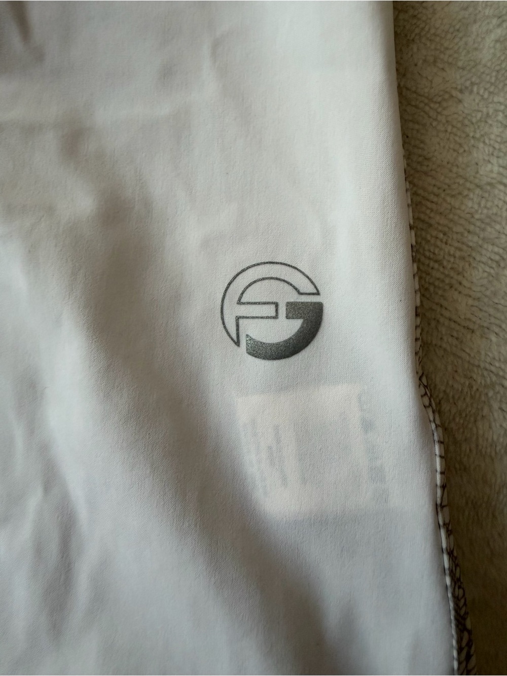 Foray Golf Sleeveless Button Down Polo Shirt White Size Small - Picture 6 of 6